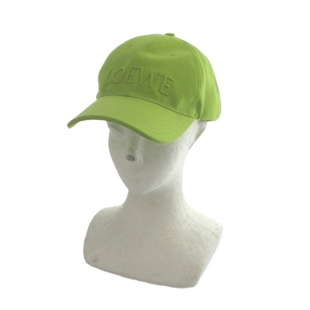 Loewe Baseball Cap Hat Logo One Yellow Green