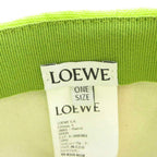 Loewe Baseball Cap Hat Logo One Yellow Green — view 7