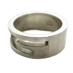Gucci Ring Logo Silver