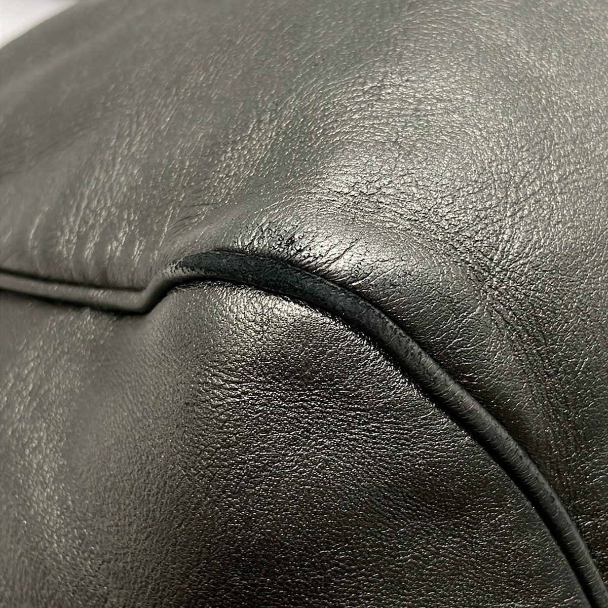 Loewe Tote Metallic Gray Anagram Leather — view 6