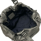 Loewe Tote Metallic Gray Anagram Leather — view 7