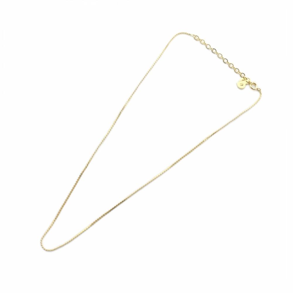Dior Chain Necklace CD Set Pendant Logo Gold Color MQ OH — view 2