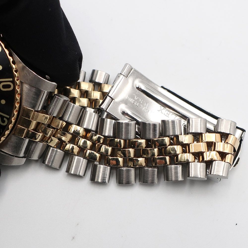 Rolex Ten GMT Master 3 Circa Barnacle Tritium North American Bracelet Trim — view 4