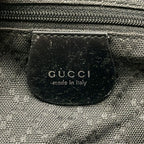 Gucci Shoulder Bag Bamboo Classic Black Light Brown — view 8