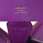 Hermes Handbag Purple — view 7