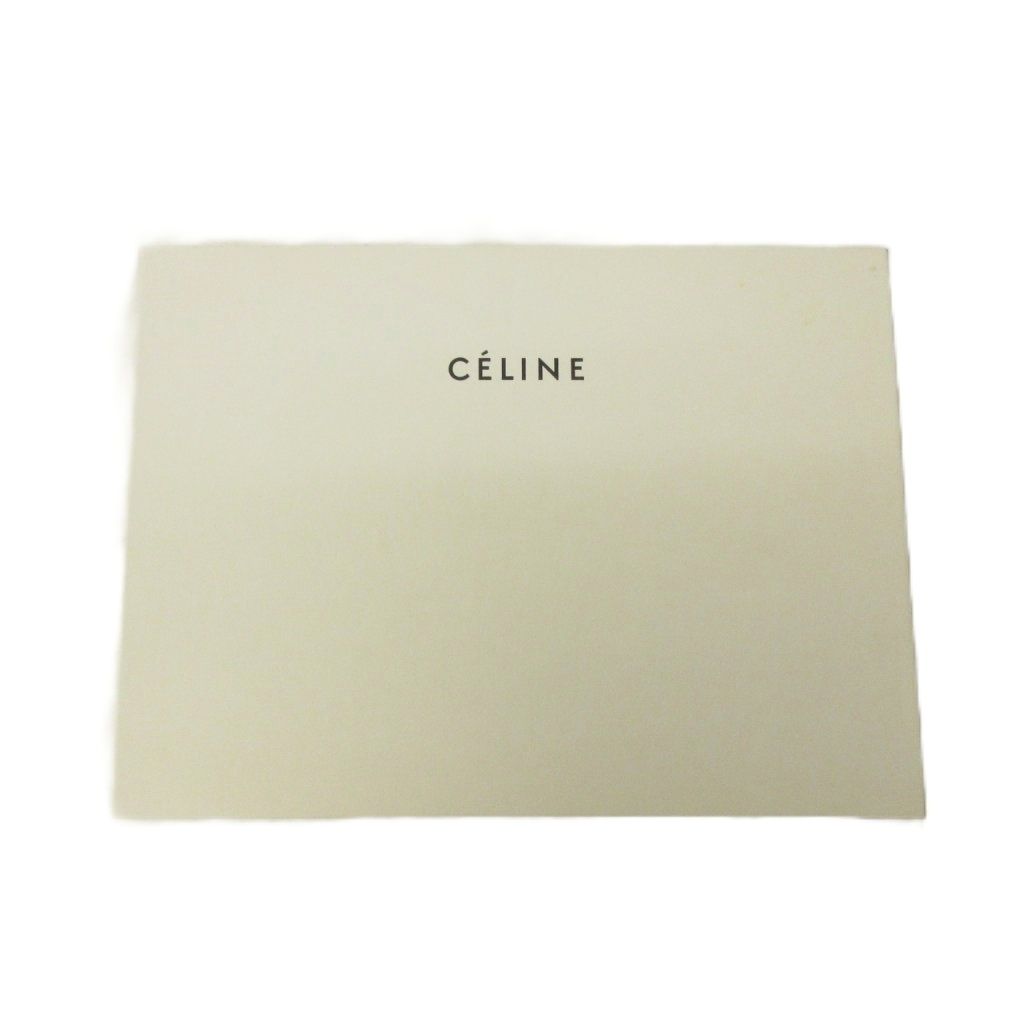 Celine Wallet Bicolor Leather Red Gray — view 8