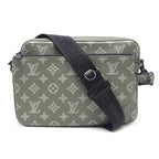 Louis Vuitton Monogram Shadow Trio Messenger Coin Purse Missing