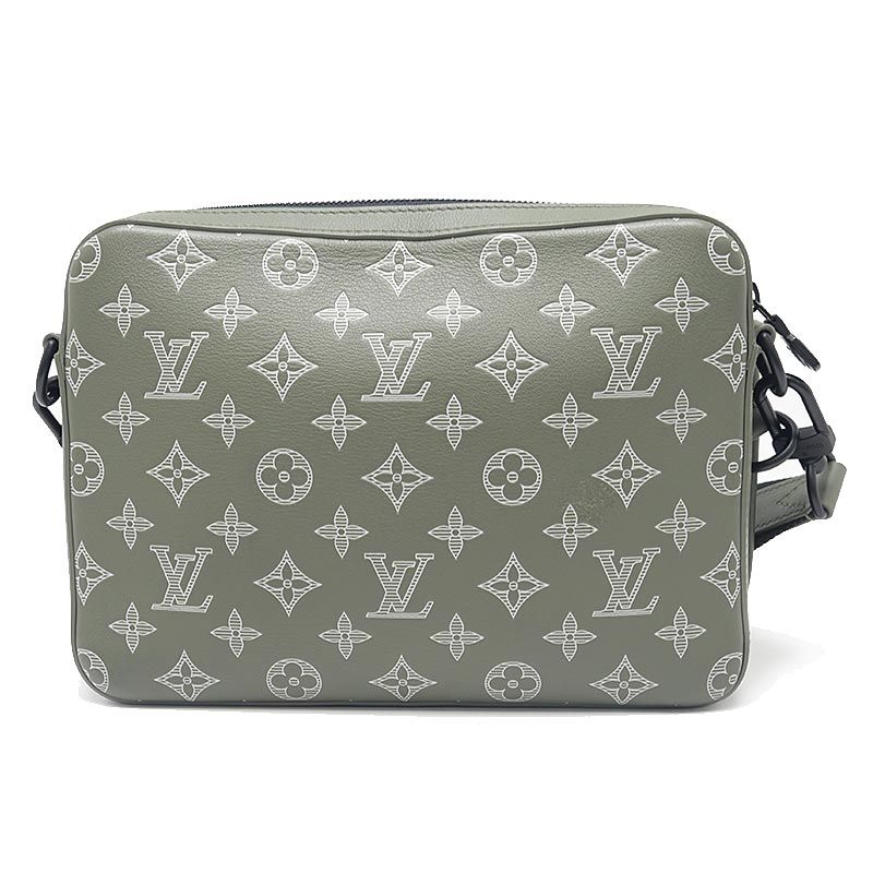 Louis Vuitton Monogram Shadow Trio Messenger Coin Purse Missing — view 2