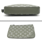 Louis Vuitton Monogram Shadow Trio Messenger Coin Purse Missing — view 6