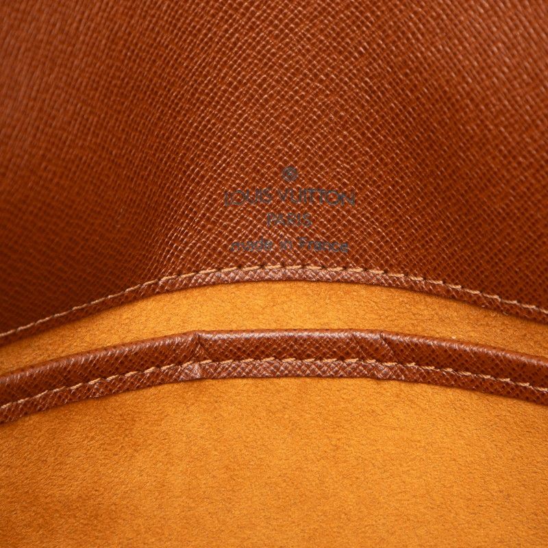 Louis Vuitton Monogram Musette Tango Short Shoulder Bag Brown Leather