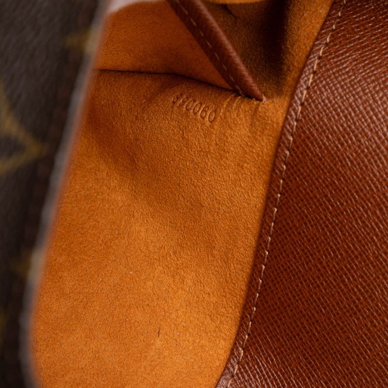 Louis Vuitton Monogram Musette Tango Short Shoulder Bag Brown Leather