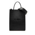 Fendi Shopping Small 2-Way Shoulder Bag Black Leather