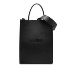 Fendi Shopping Small 2-Way Shoulder Bag Black Leather