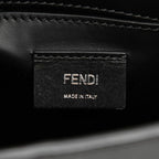 Fendi Shopping Small 2-Way Shoulder Bag Black Leather