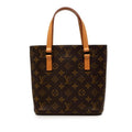 Louis Vuitton Monogram Vavin PM Tote Bag Brown Leather