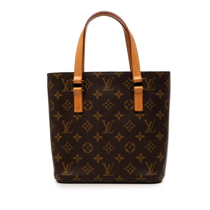 Louis Vuitton Monogram Vavin PM Tote Bag Brown Leather