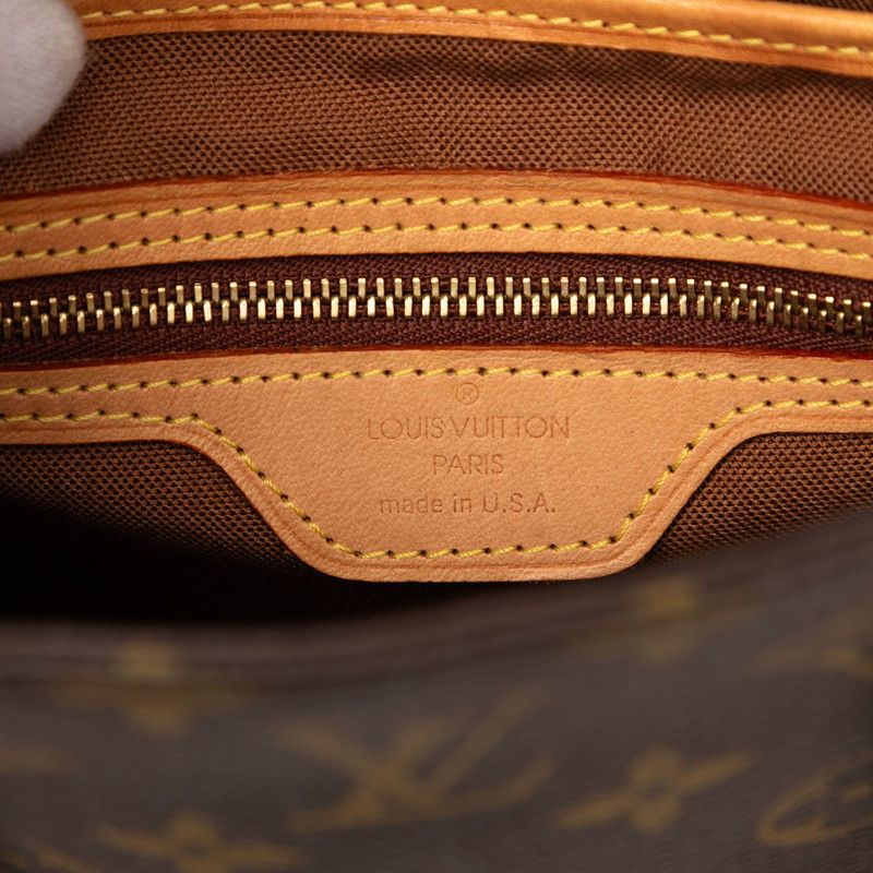 Louis Vuitton Monogram Vavin PM Tote Bag Brown Leather