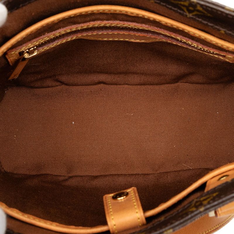 Louis Vuitton Monogram Vavin PM Tote Bag Brown Leather