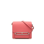 Hermes Roulis Shoulder Bag Rose Azalea Pink Swift