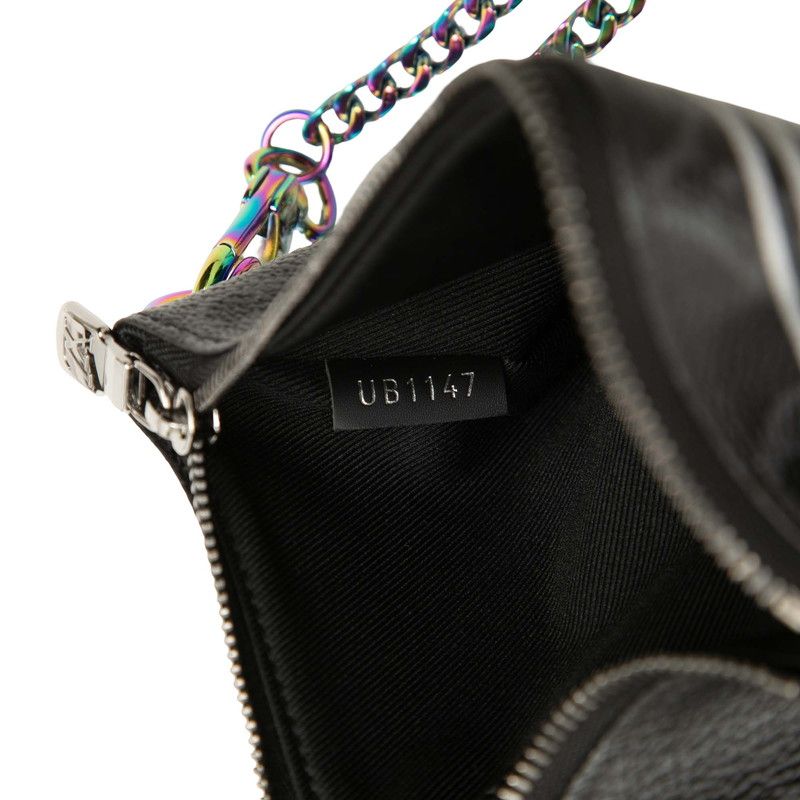 Louis Vuitton Fragment Hiroshi Fujiwara Monogram Eclipse Flash iPhone Pouch