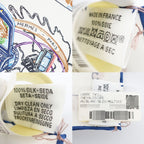 Hermes Heaven Carre 90 Chevaloscope Scarf Silk Blue Blanc Multicolor — view 9