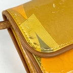 Louis Vuitton Pochette Full Shoulder Bag Monogram Vernis Yellow — view 4