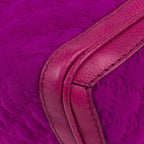 Gucci GG Pattern Handbag Neoprene Fabric Pink — view 3