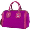 Gucci GG Pattern Handbag Neoprene Fabric Pink