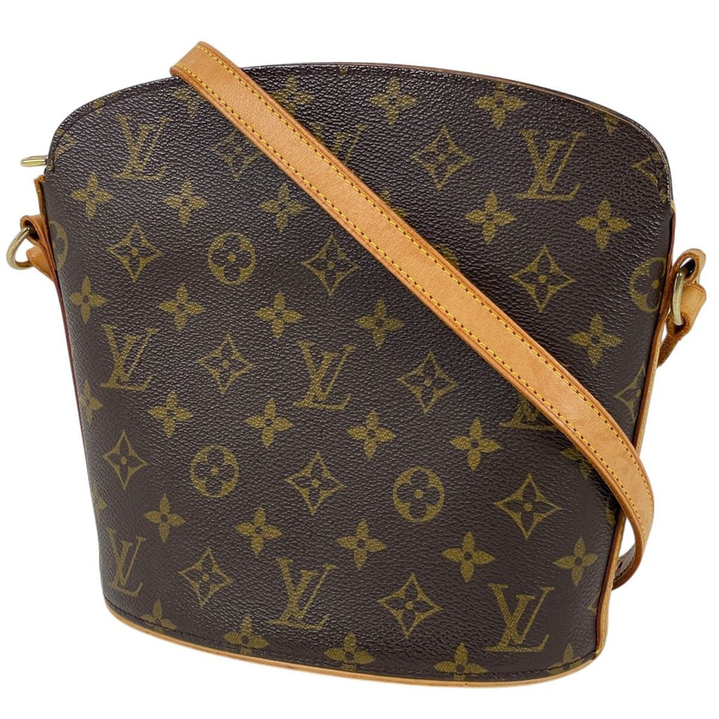 Louis Vuitton Drew Shoulder Bag Monogram Brown