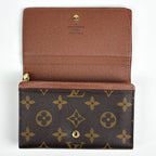Louis Vuitton Portefeuille Tresor Bifold Wallet Monogram Brown — view 7