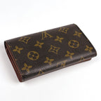 Louis Vuitton Portefeuille Tresor Bifold Wallet Monogram Brown — view 2