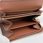 Louis Vuitton Portefeuille Tresor Bifold Wallet Monogram Brown — view 6