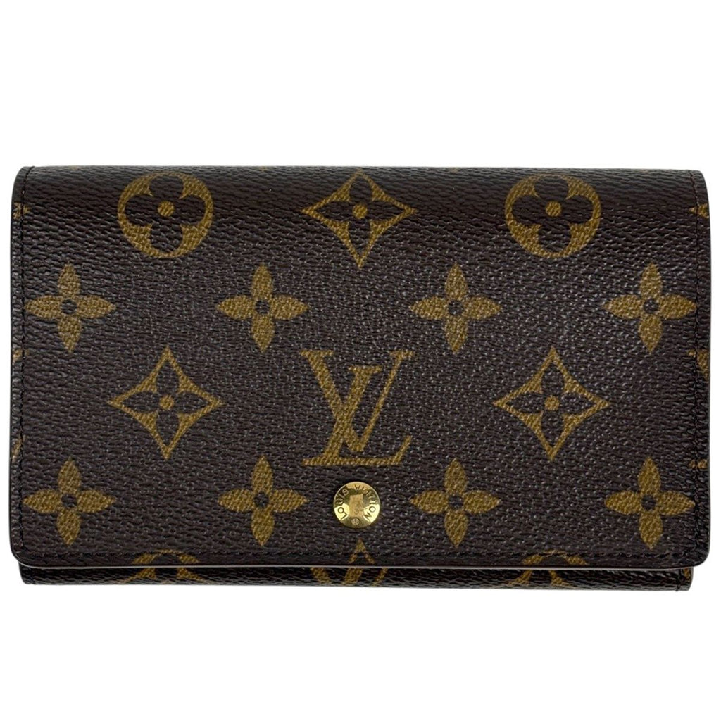 Louis Vuitton Portefeuille Tresor Bifold Wallet Monogram Brown