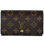 Louis Vuitton Portefeuille Tresor Bifold Wallet Monogram Brown