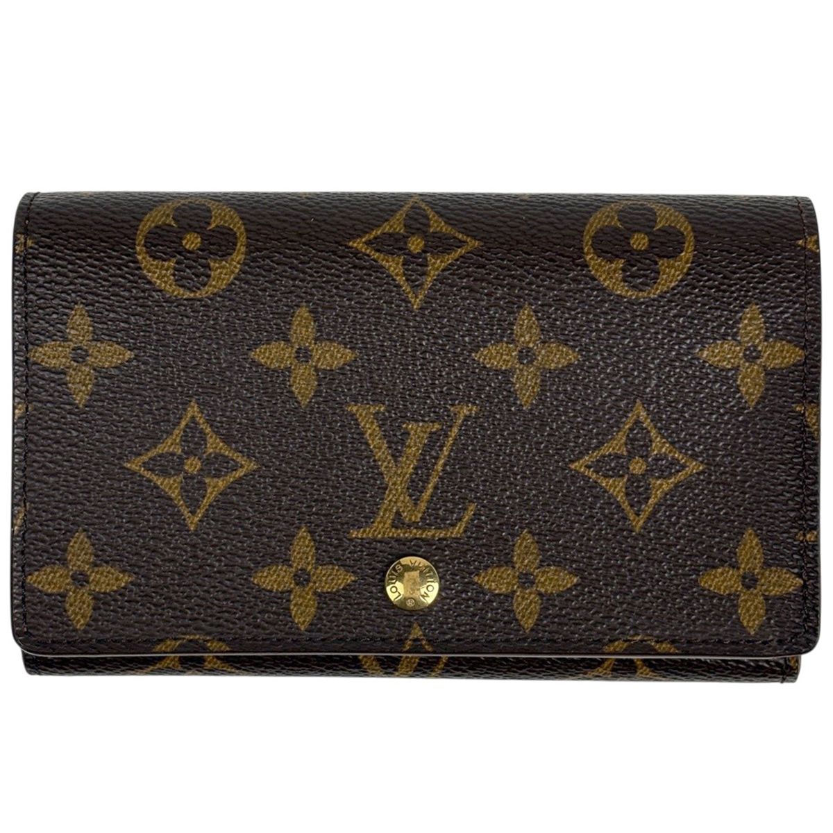 Louis Vuitton Portefeuille Tresor Bifold Wallet Monogram Brown