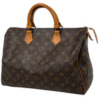 Louis Vuitton Speedy 35 Boston Bag Monogram Brown