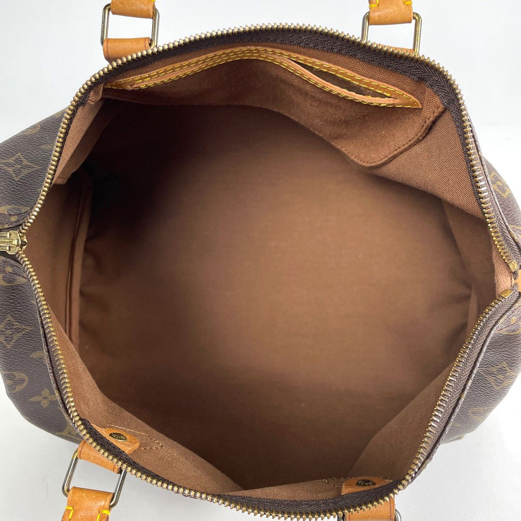 Louis Vuitton Speedy 35 Boston Bag Monogram Brown — view 7