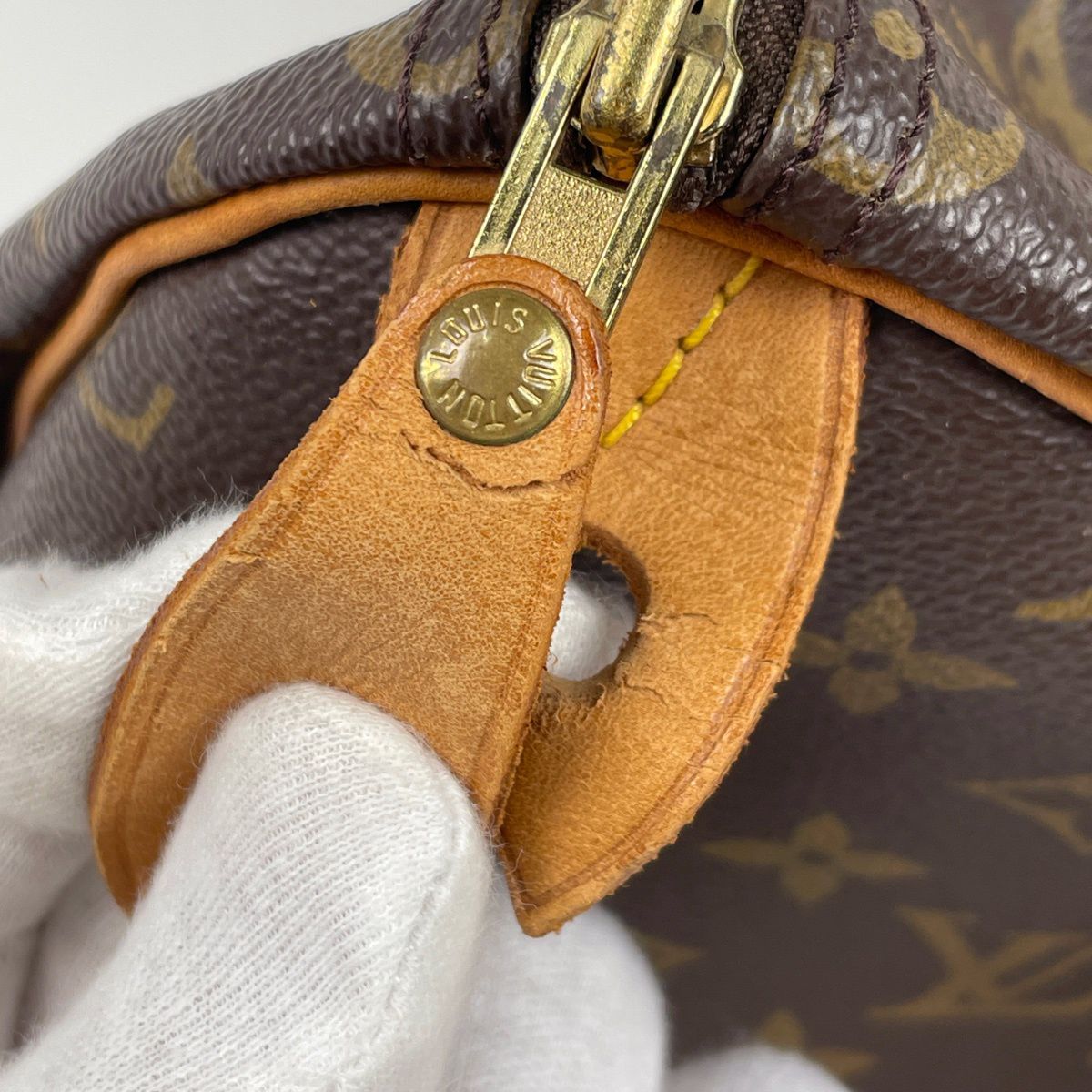 Louis Vuitton Speedy 35 Boston Bag Monogram Brown — view 4