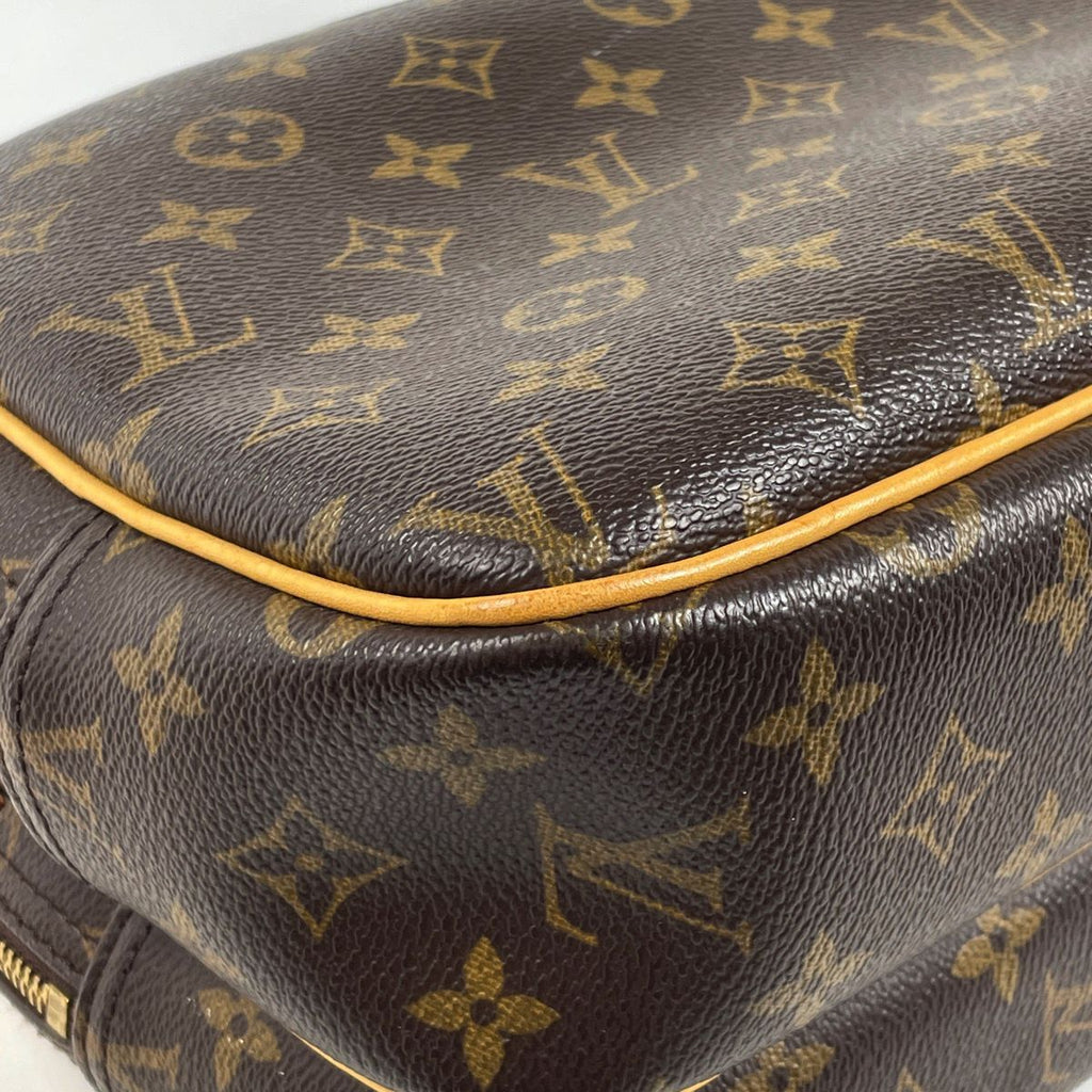 Louis Vuitton Reporter PM Crossbody Shoulder Bag Monogram Brown — view 3