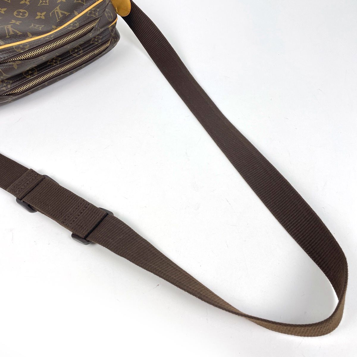 Louis Vuitton Reporter PM Crossbody Shoulder Bag Monogram Brown — view 5