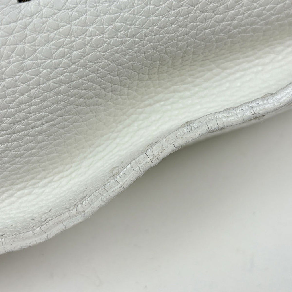 Fendi Selleria Shoulder Bag Leather White — view 4
