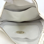 Fendi Selleria Shoulder Bag Leather White — view 8