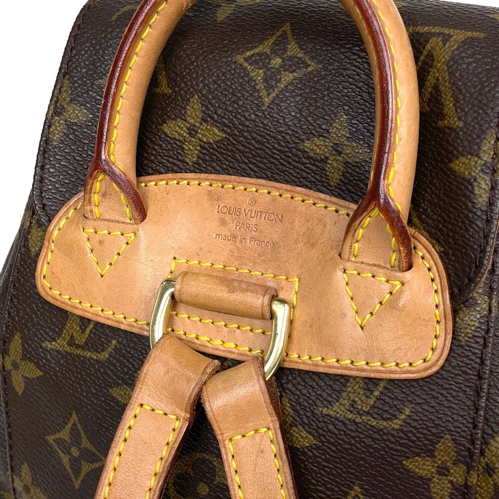 Louis Vuitton Mini Montsouris Backpack Monogram Brown — view 6