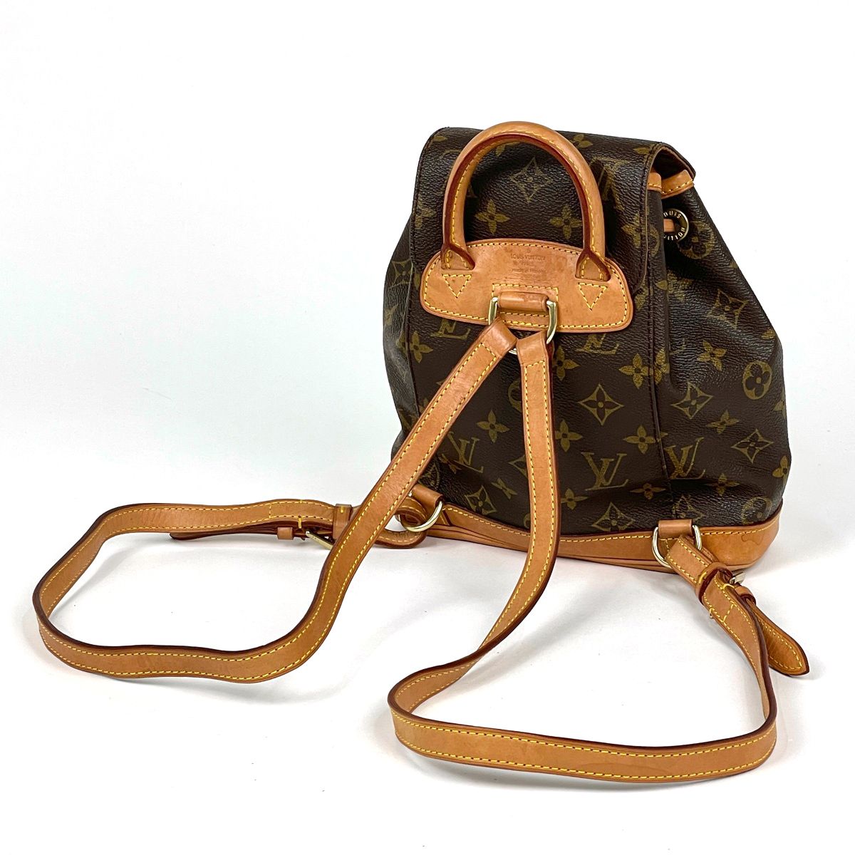 Louis Vuitton Mini Montsouris Backpack Monogram Brown — view 2