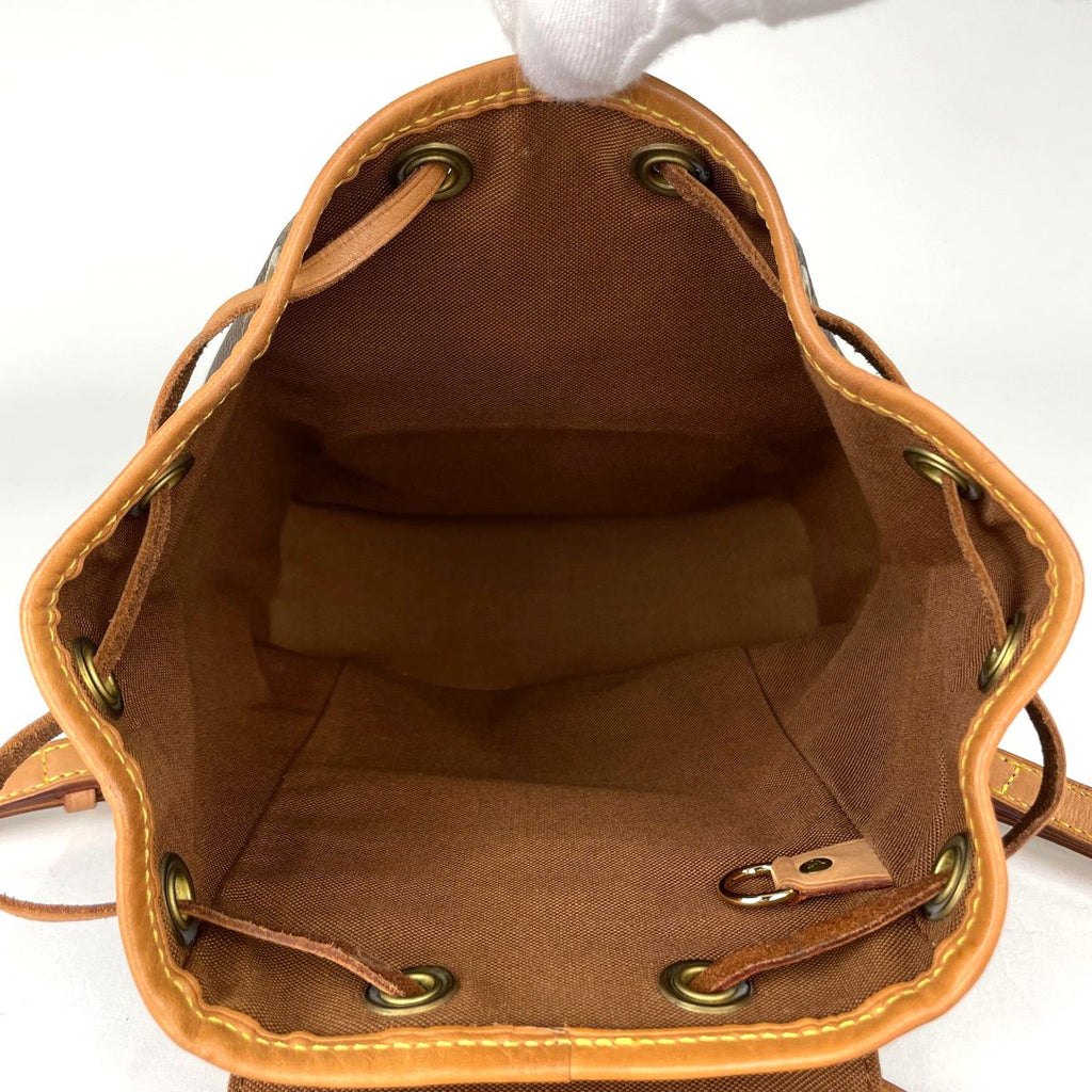 Louis Vuitton Mini Montsouris Backpack Monogram Brown — view 9