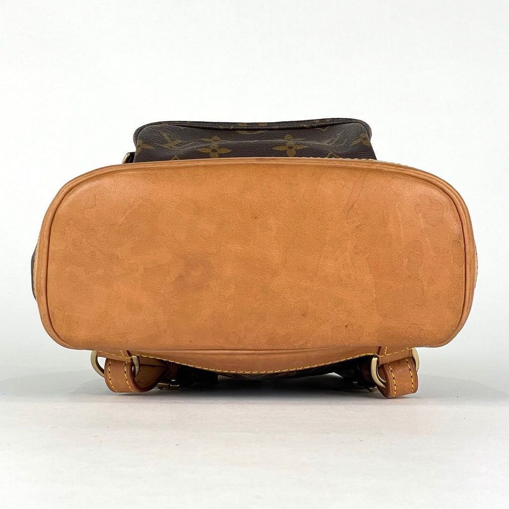 Louis Vuitton Mini Montsouris Backpack Monogram Brown — view 3