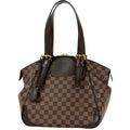 Louis Vuitton Verona MM Tote Shoulder Bag Damier Brown