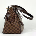 Louis Vuitton Verona MM Tote Shoulder Bag Damier Brown — view 8