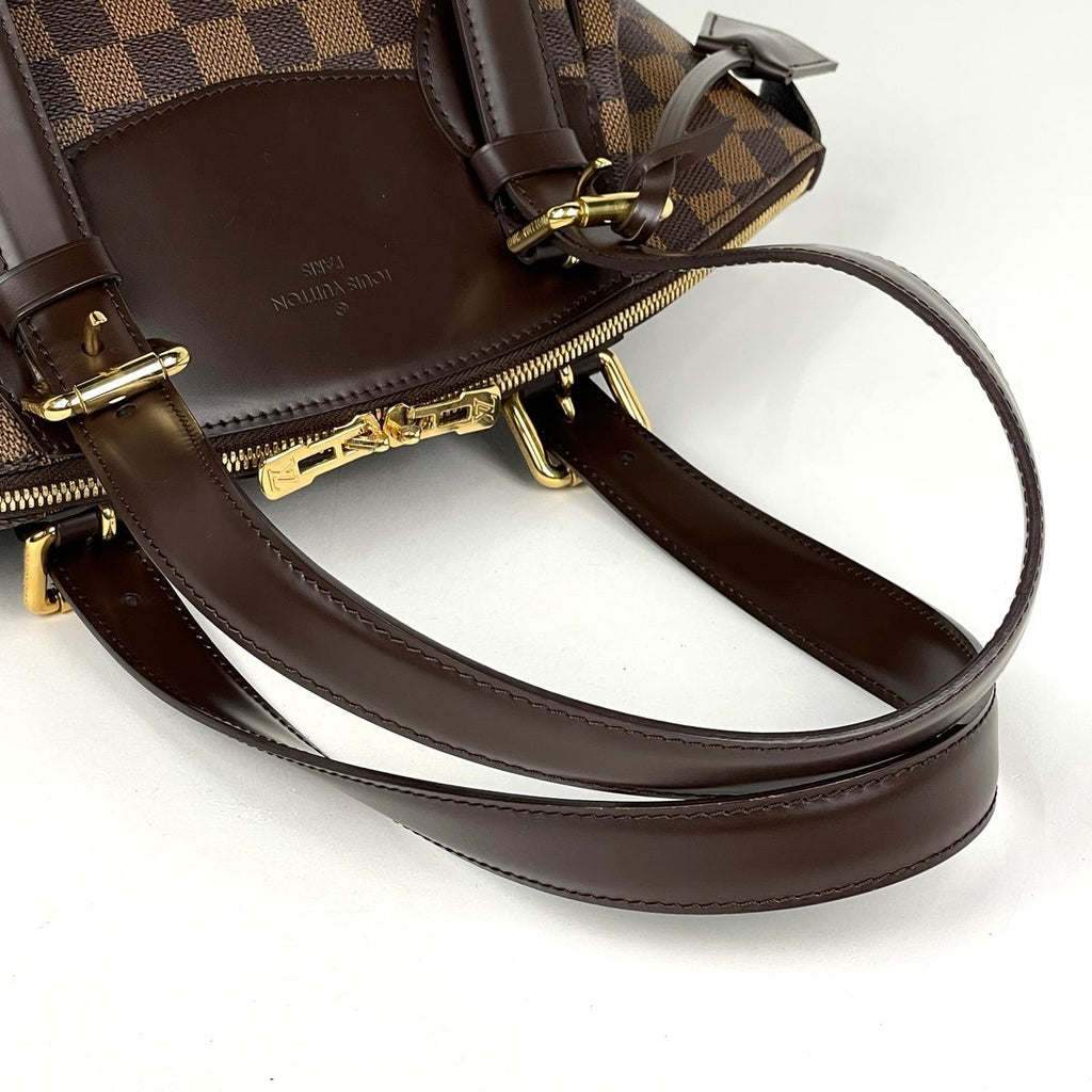Louis Vuitton Verona MM Tote Shoulder Bag Damier Brown — view 9