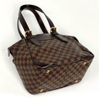 Louis Vuitton Verona MM Tote Shoulder Bag Damier Brown — view 2